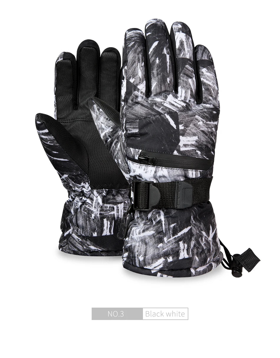 Thermal Ski Gloves Men Women