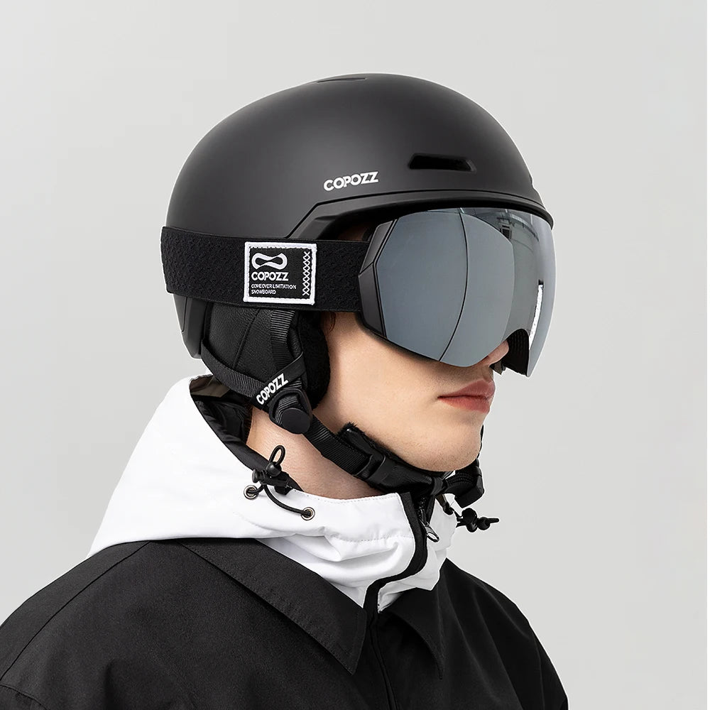 Ski Helmet Half-covered