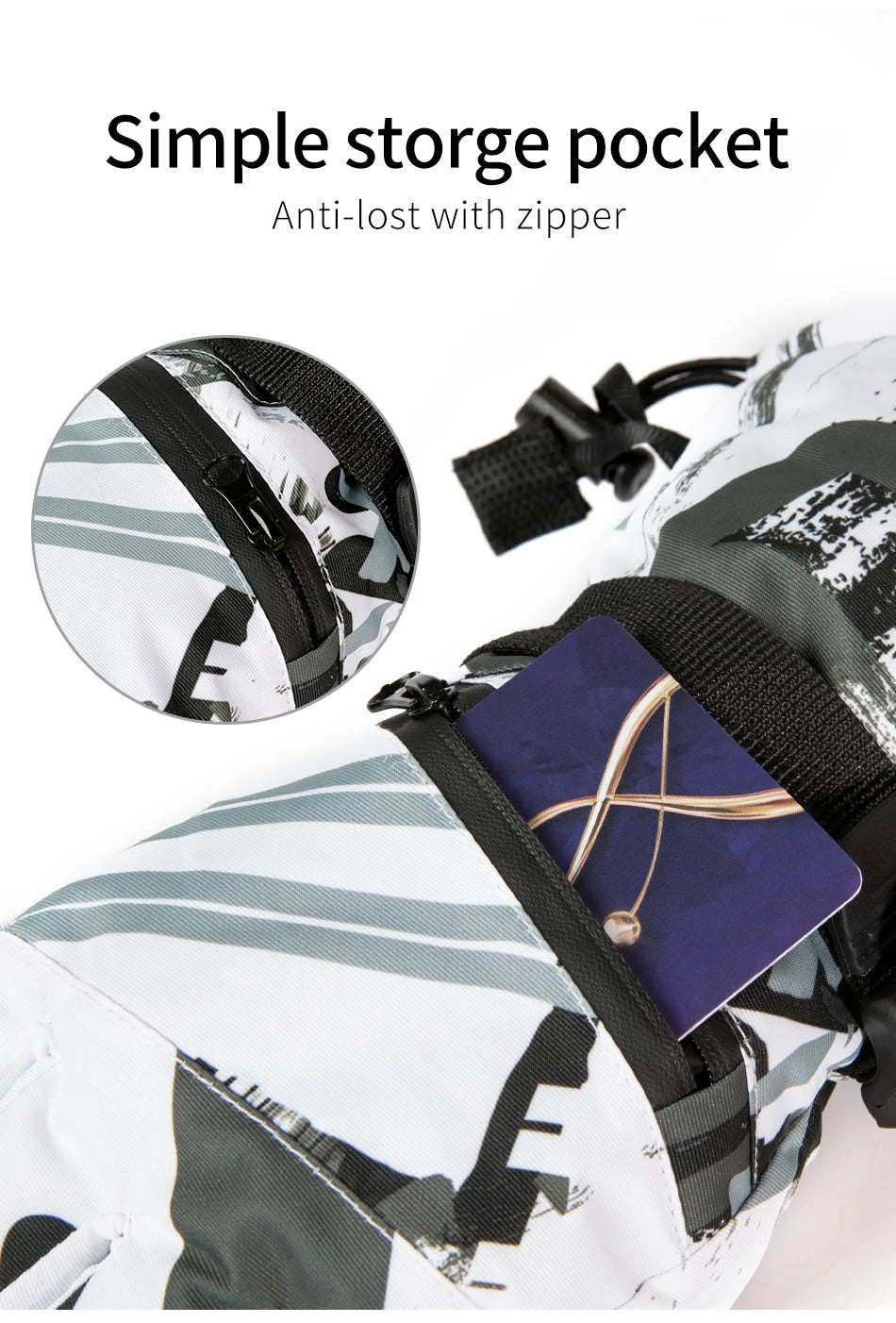 Thermal Ski Gloves Men Women