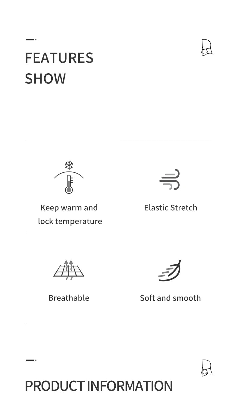 Thermal Fleece Ski Mask Full Face