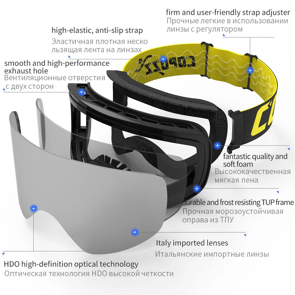 Professional Ski Glasses