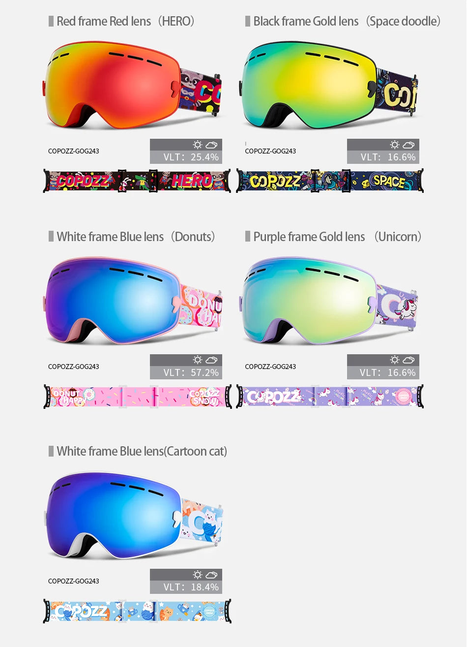 Kids Ski Goggles