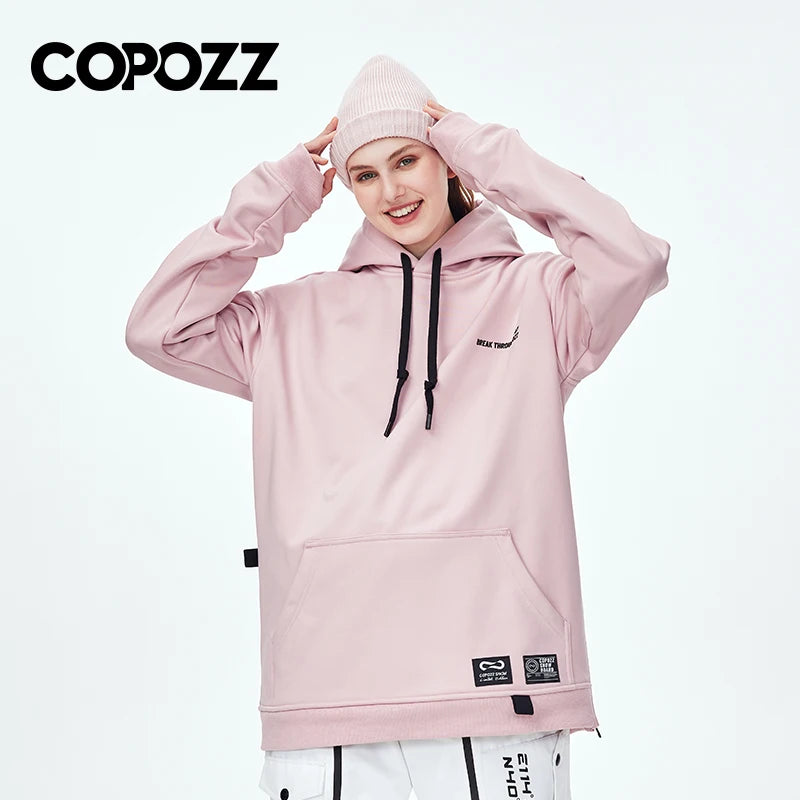 Oversize Ski Hoodie Men Women