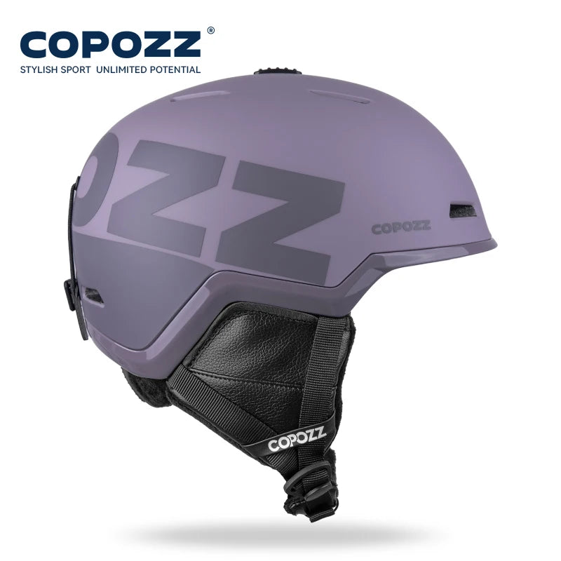 Ski Helmet Half-covered