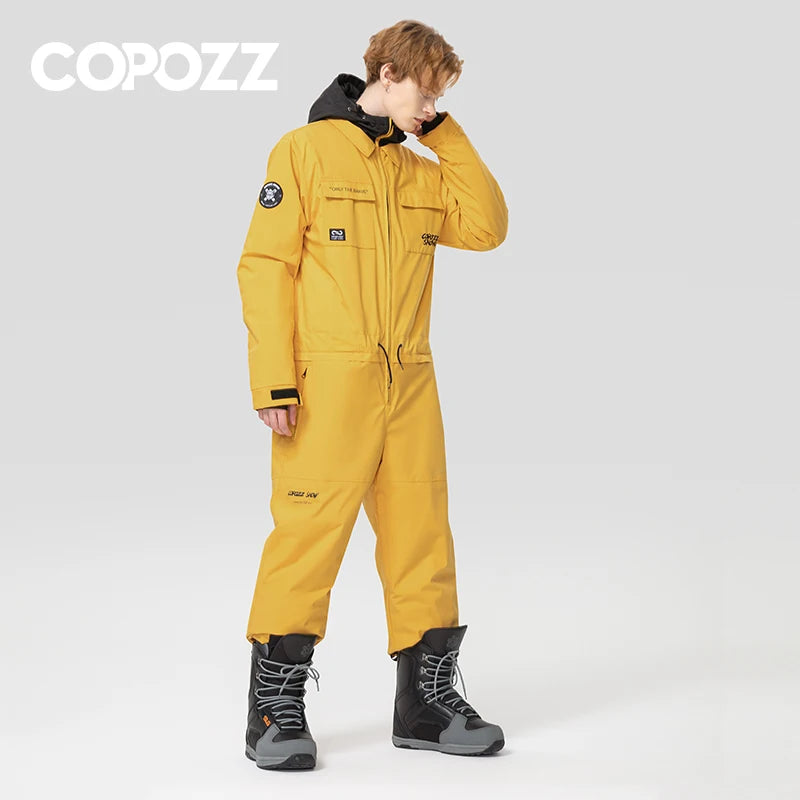 One-Piece Ski Jumpsuit