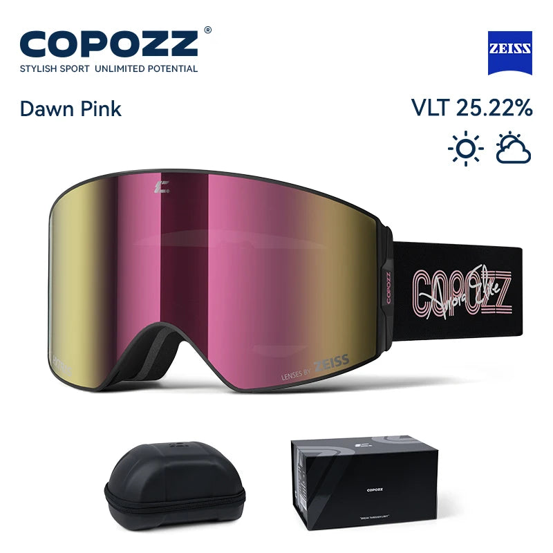 New Magnetic Ski Goggles