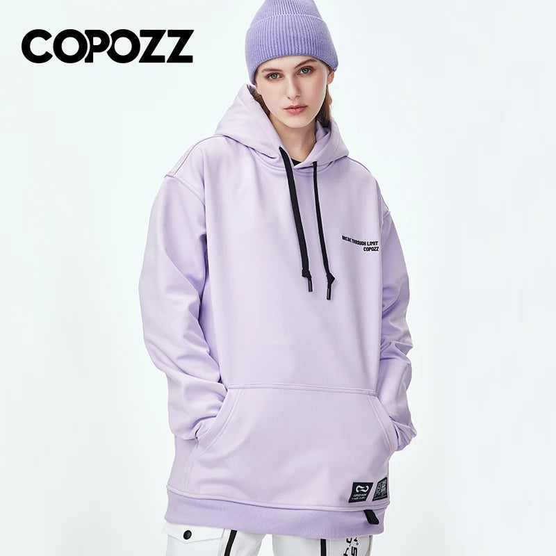 Oversize Ski Hoodie Men Women