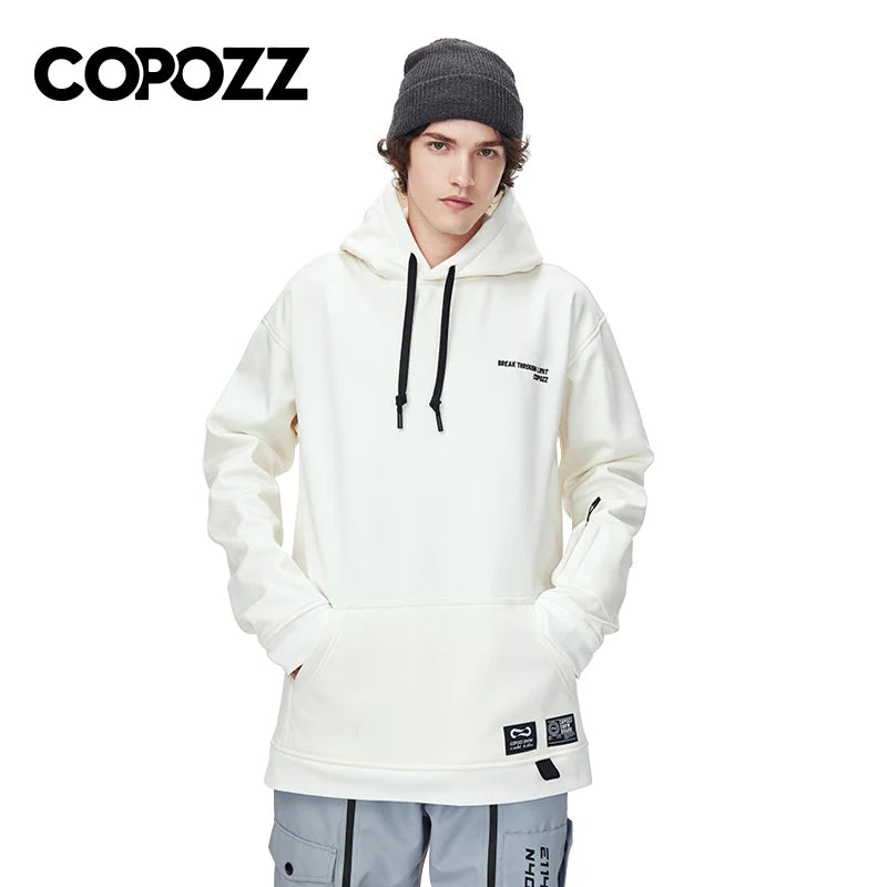 Oversize Ski Hoodie Men Women