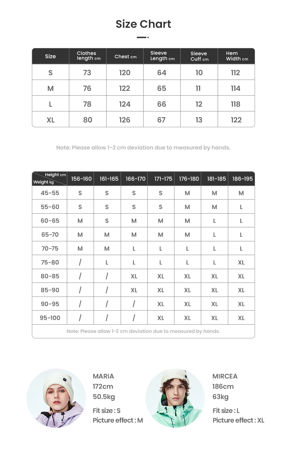 Oversize Ski Hoodie Men Women