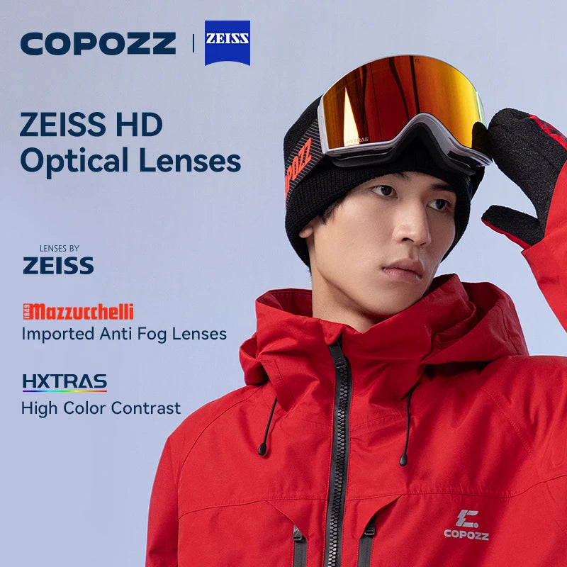 New Magnetic Ski Goggles
