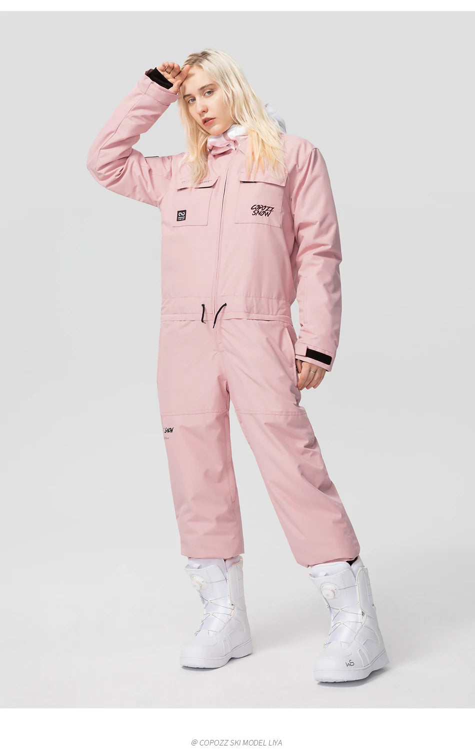 One-Piece Ski Jumpsuit