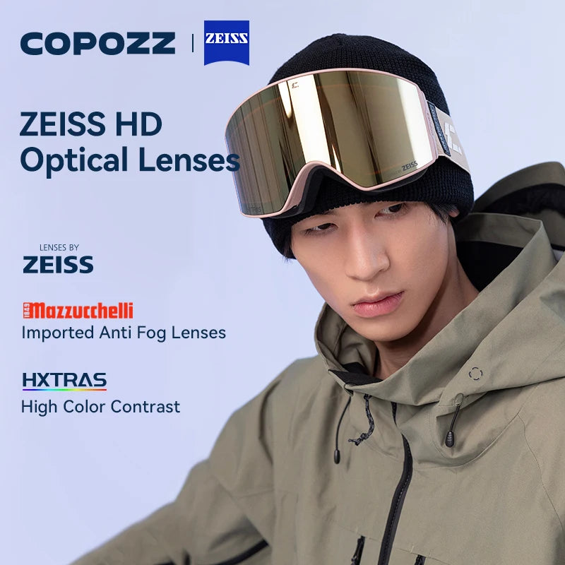 New Magnetic Ski Goggles