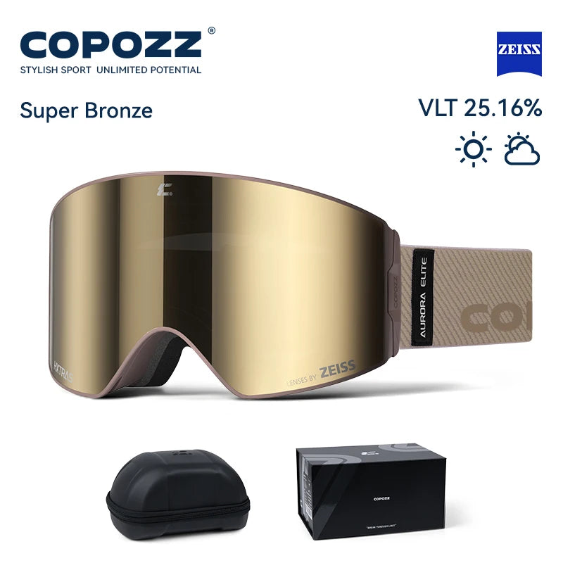 New Magnetic Ski Goggles