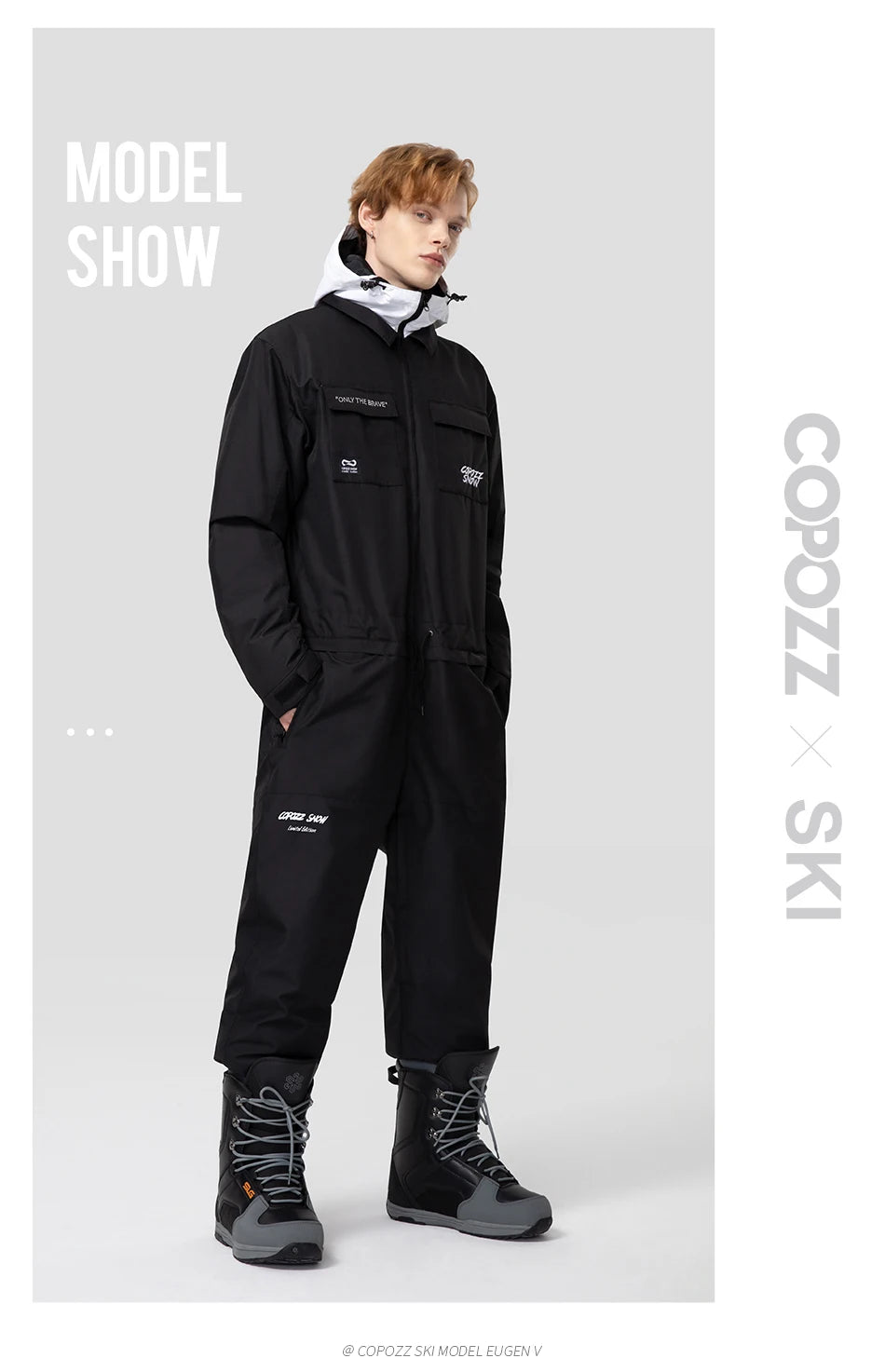One-Piece Ski Jumpsuit