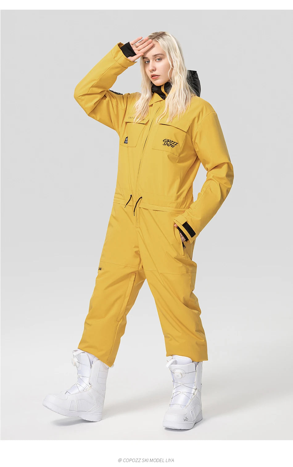 One-Piece Ski Jumpsuit