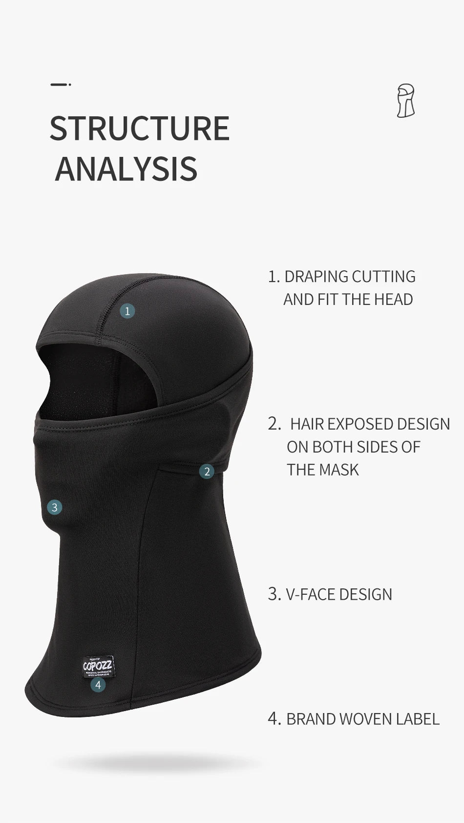 Ski Full Face Mask 