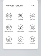 Polarized Ski Goggles