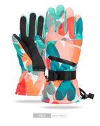 Thermal Ski Gloves Men Women 