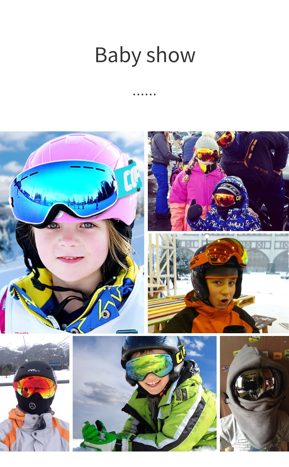 Kids Ski Goggles
