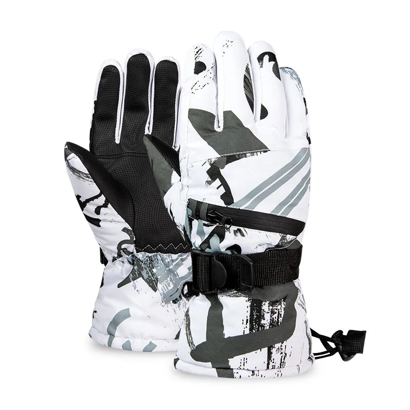 Thermal Ski Gloves Men Women 