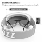 Magnetic Snowboard Ski Goggles with Case 