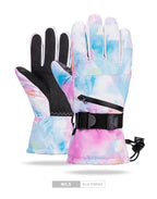 Thermal Ski Gloves Men Women 