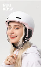 Ski Helmet Half-covered 