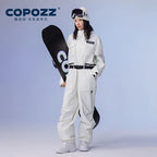 Men Women Ski One-piece Suit 