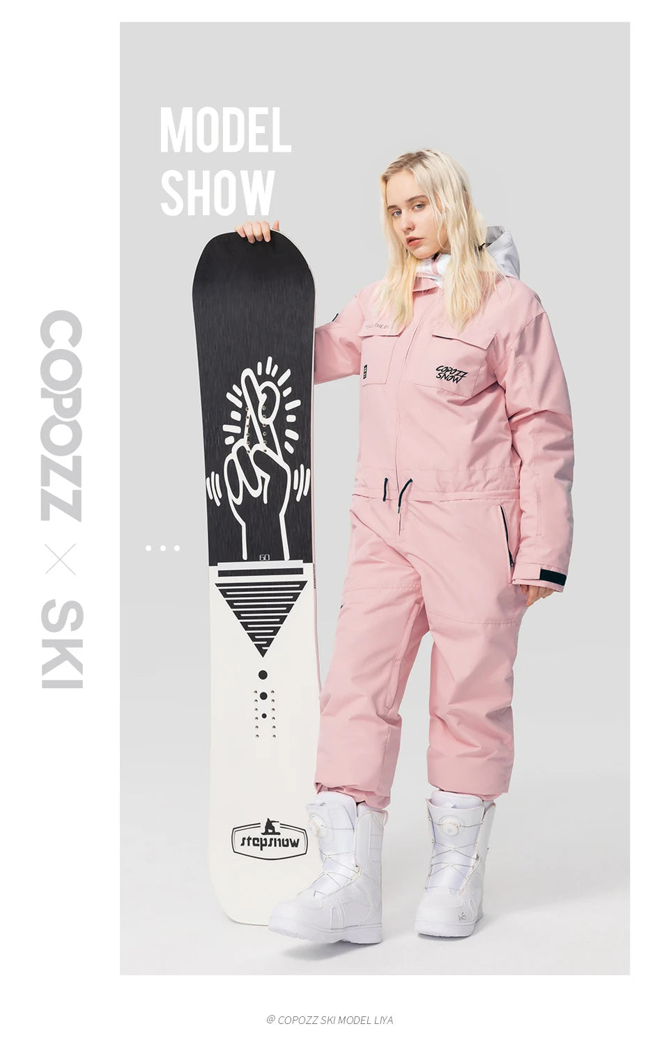 One-Piece Ski Jumpsuit 