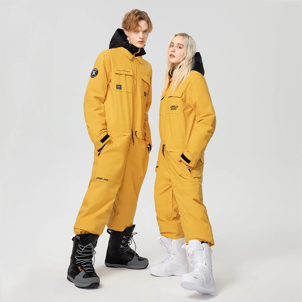 One-Piece Ski Jumpsuit