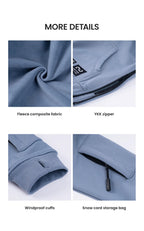 Oversize Ski Hoodie Men Women 