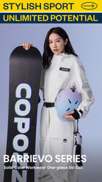 Men Women Ski One-piece Suit 