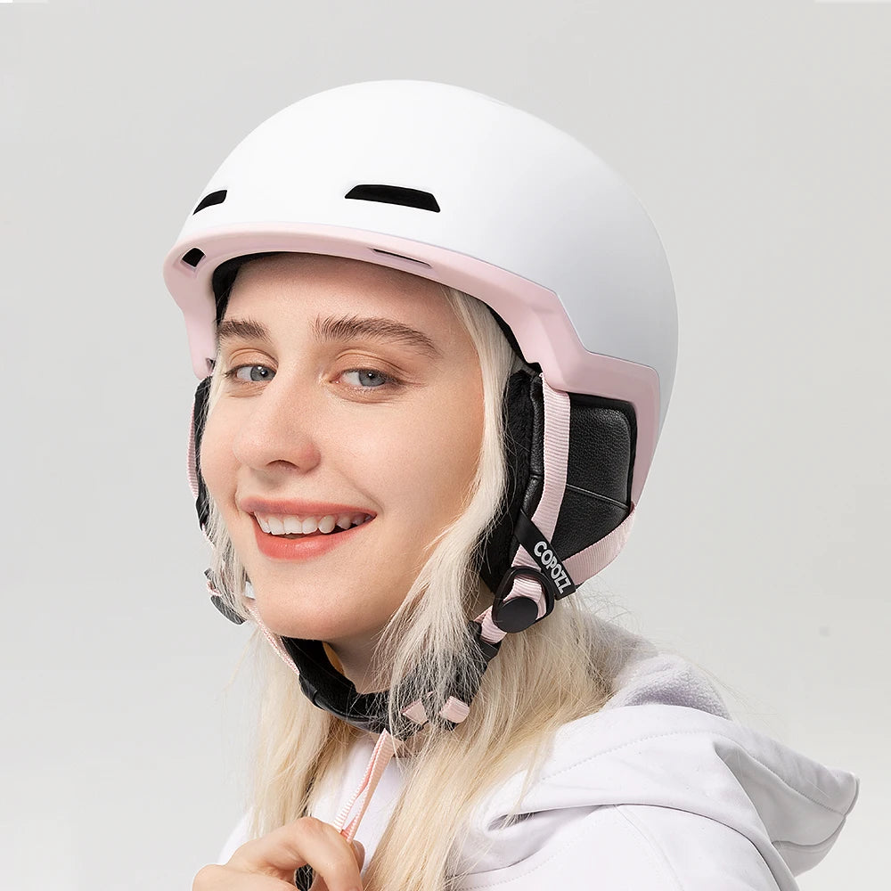 Ski Helmet Half-covered