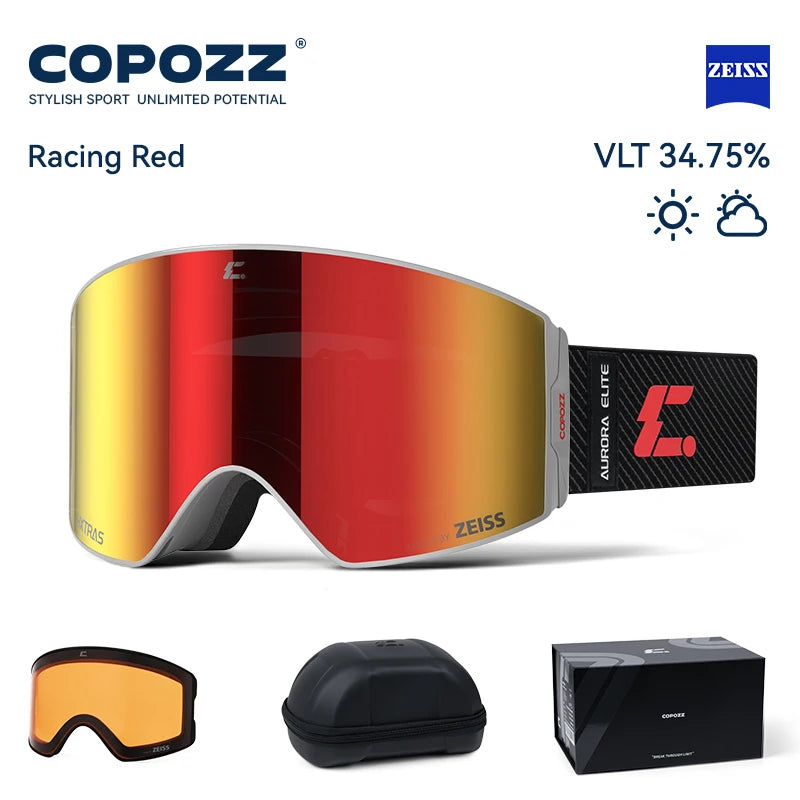 New Magnetic Ski Goggles