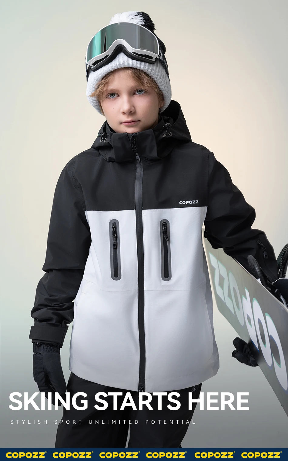 Boys Girls Ski Suit
