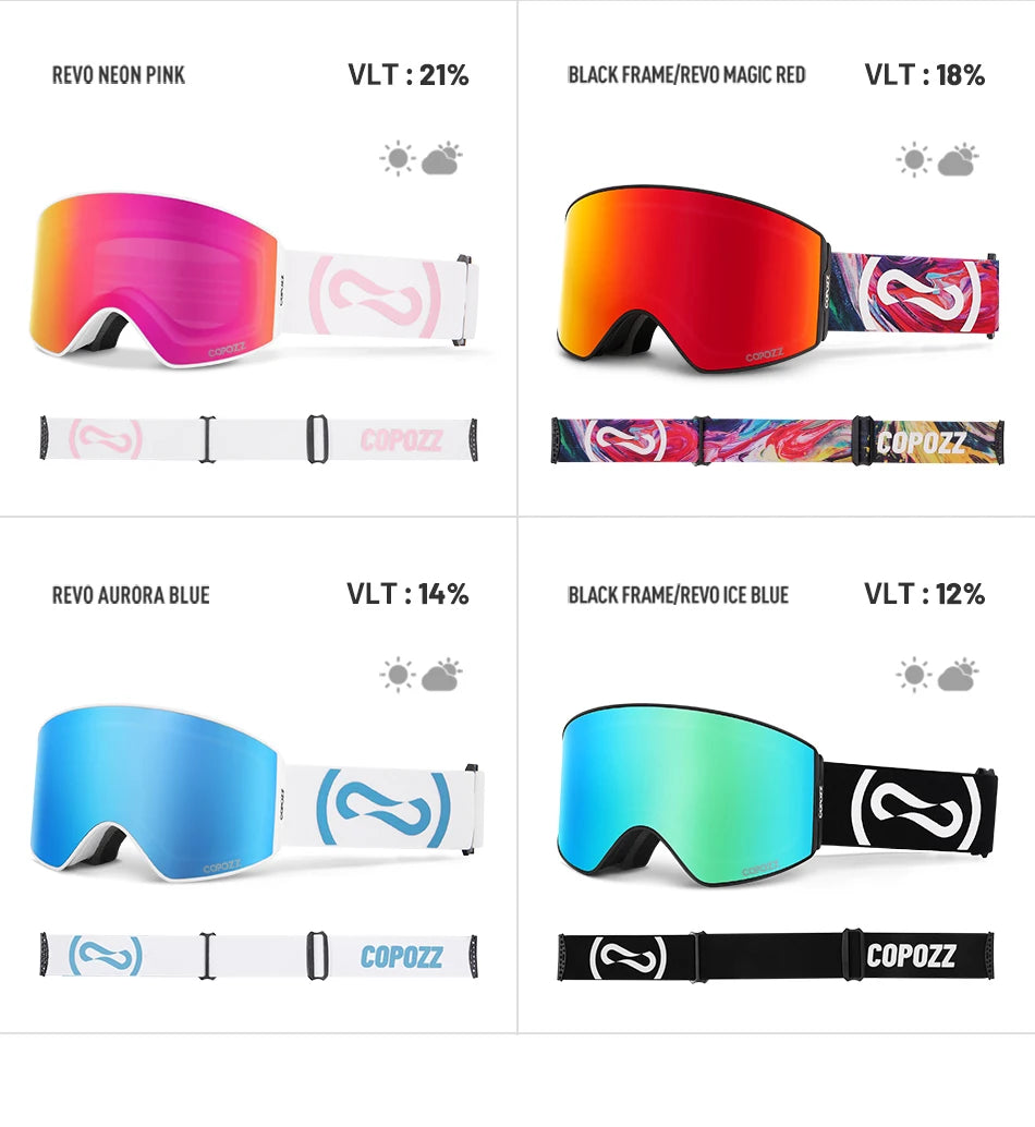 Magnetic Ski Goggles