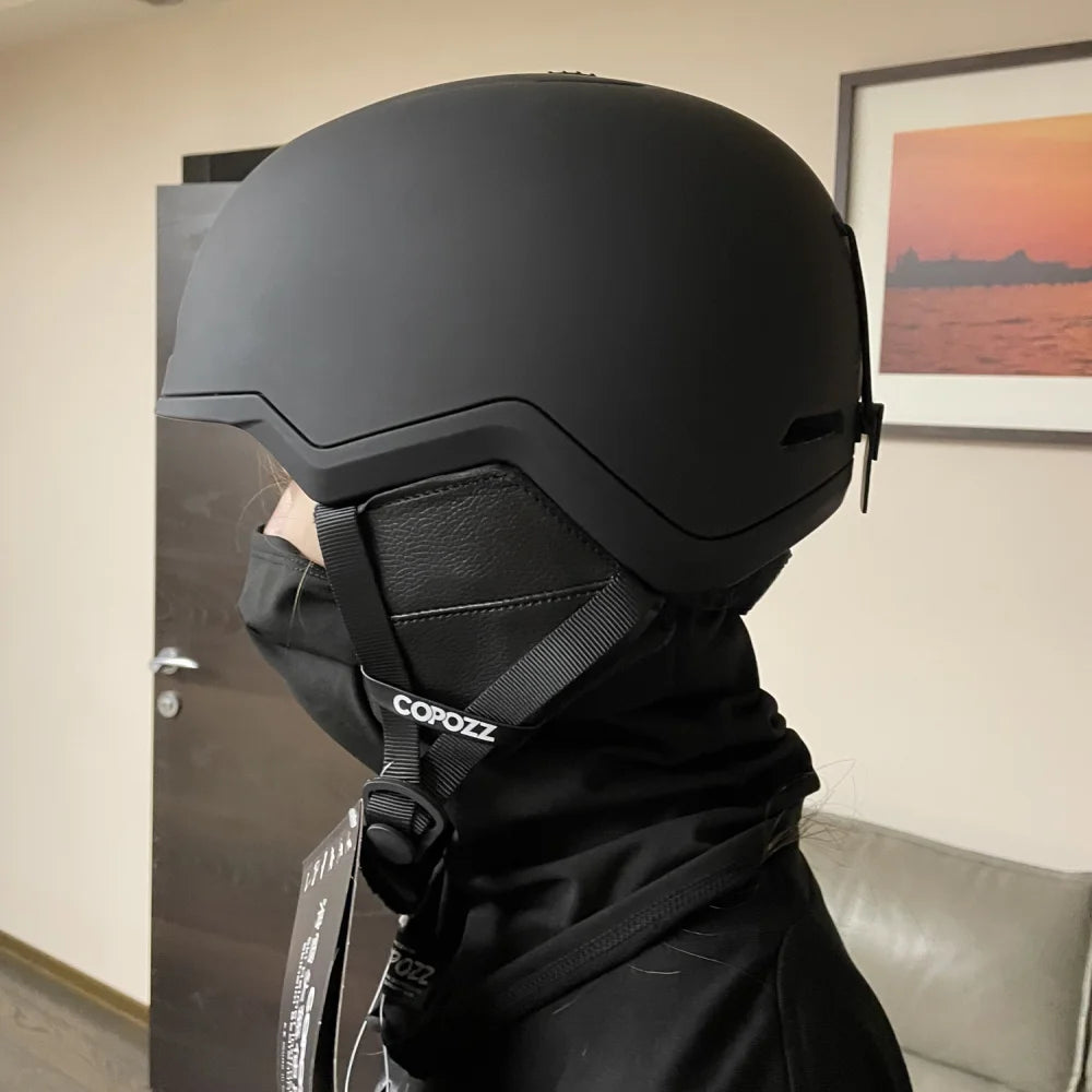 Ski Helmet Half-covered 