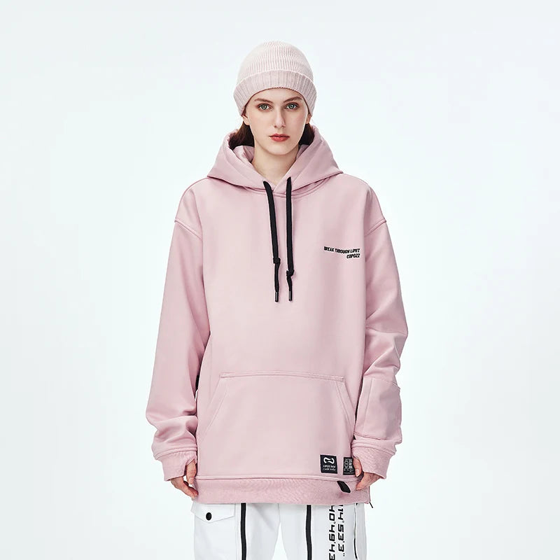 Oversize Ski Hoodie Men Women 