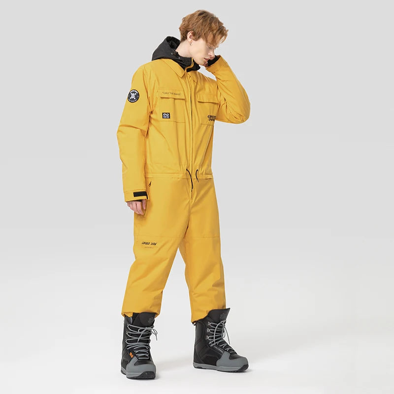 One-Piece Ski Jumpsuit