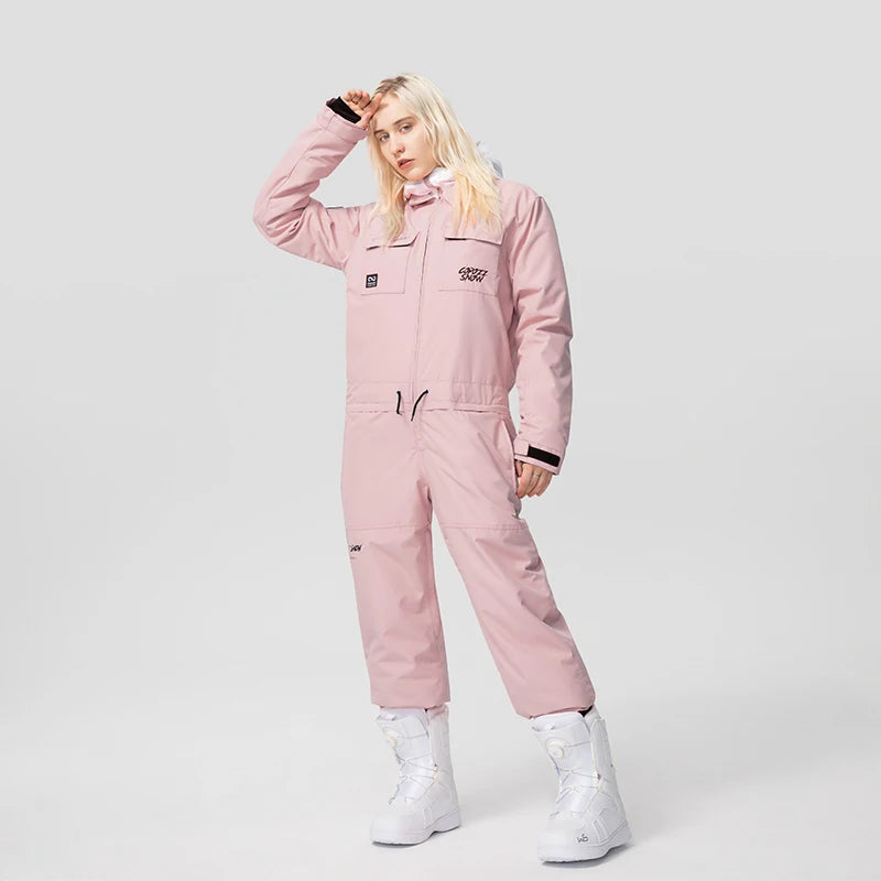 One-Piece Ski Jumpsuit