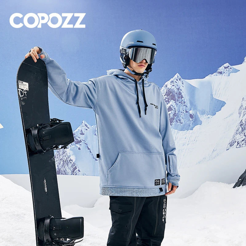Oversize Ski Hoodie Men Women