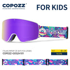 Magnetic Kids Ski Goggles