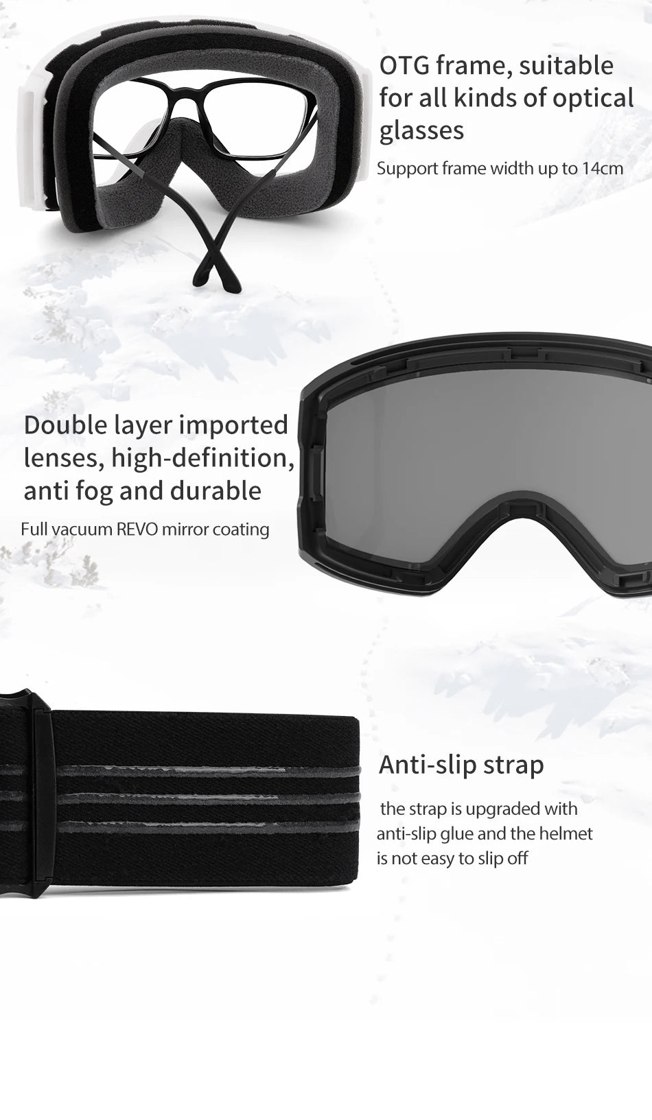 Magnetic Ski Goggles