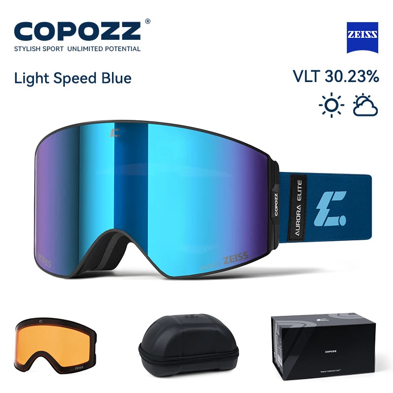 New Magnetic Ski Goggles