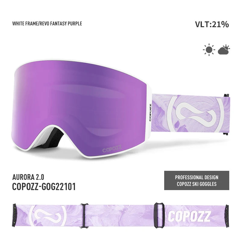 Magnetic Ski Goggles