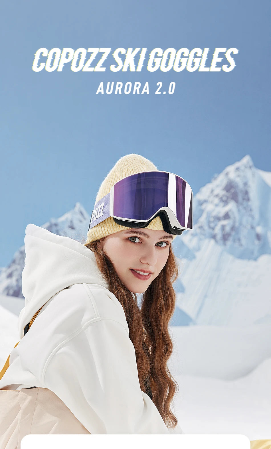 Magnetic Ski Goggles