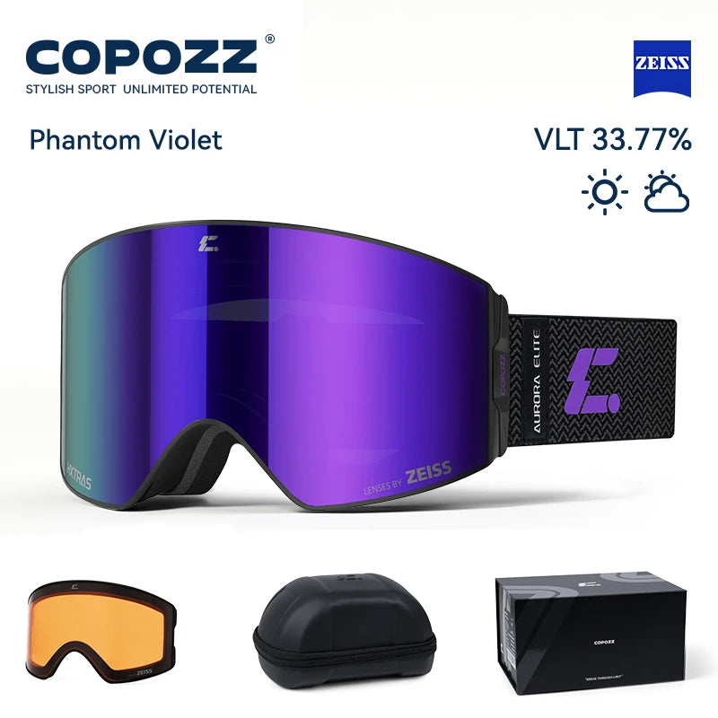 New Magnetic Ski Goggles