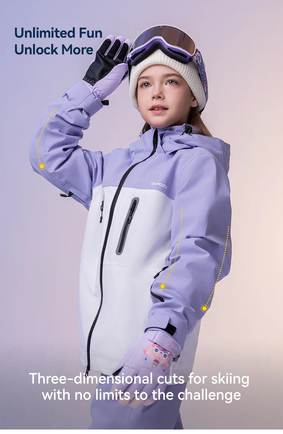 Boys Girls Ski Suit