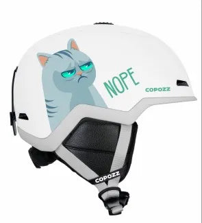 Ski Helmet Half-covered 
