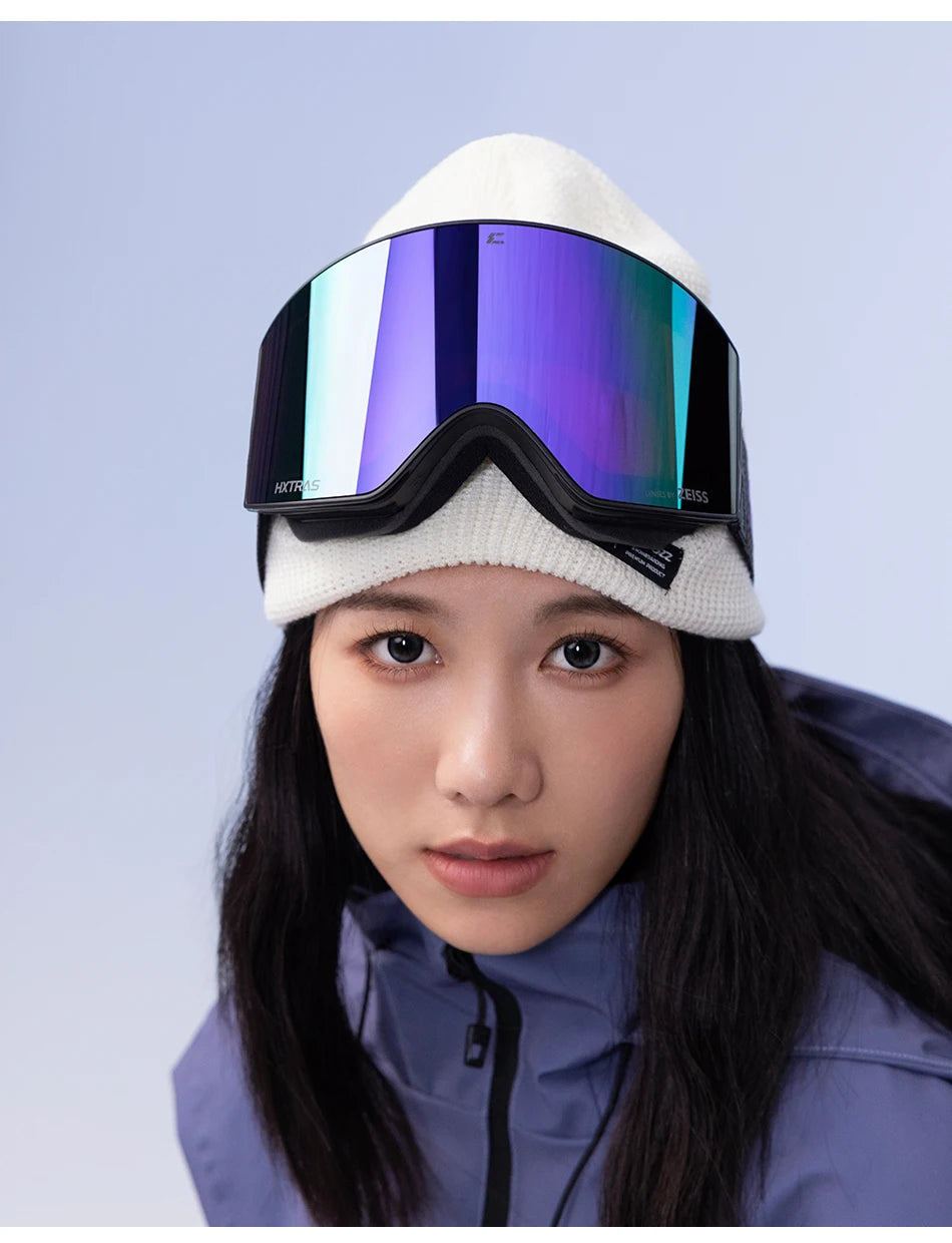 Luxury Magnetic Ski Goggles 